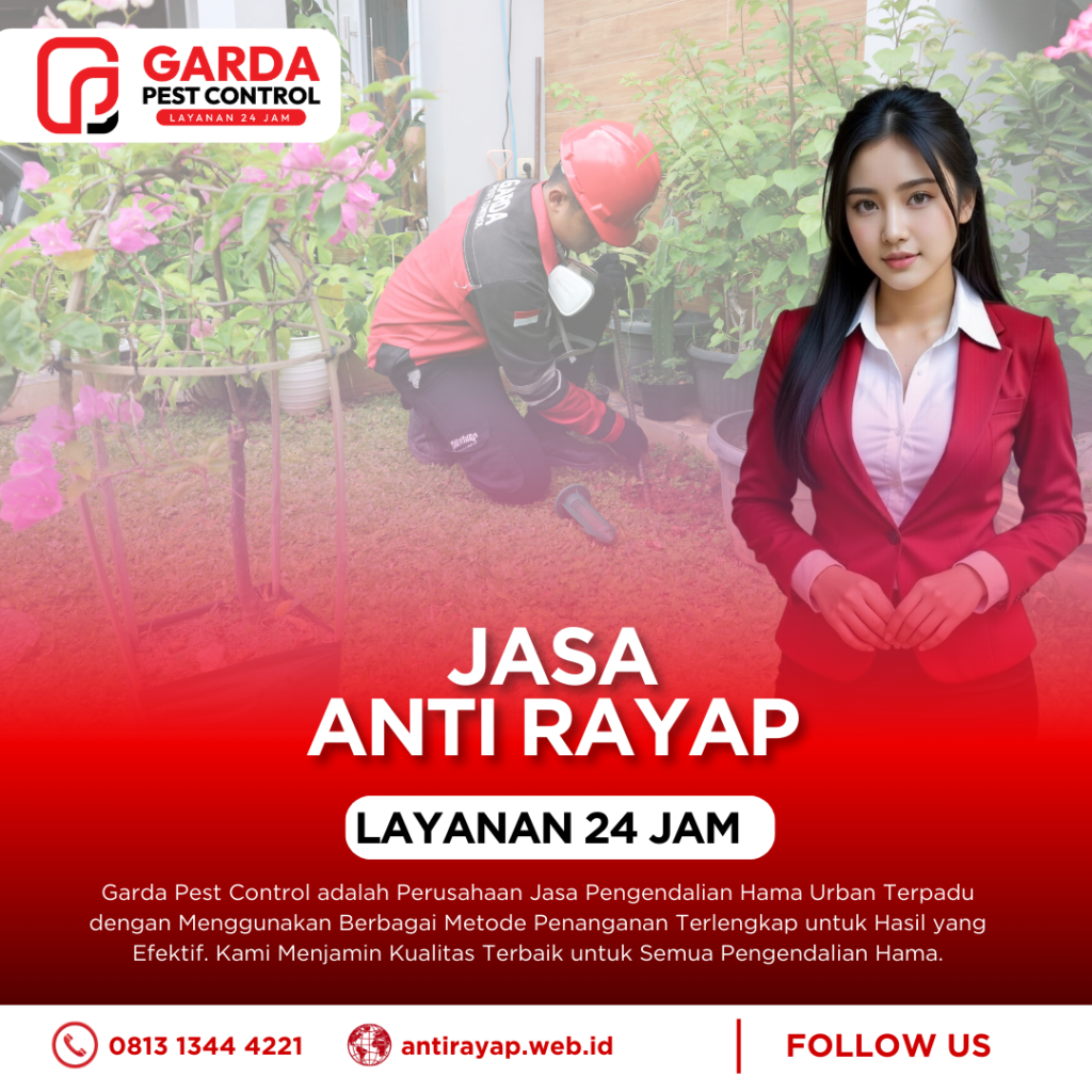 Jasa Anti Rayap di Garut Aman Bergaransi dan Bersertifikat Resmi