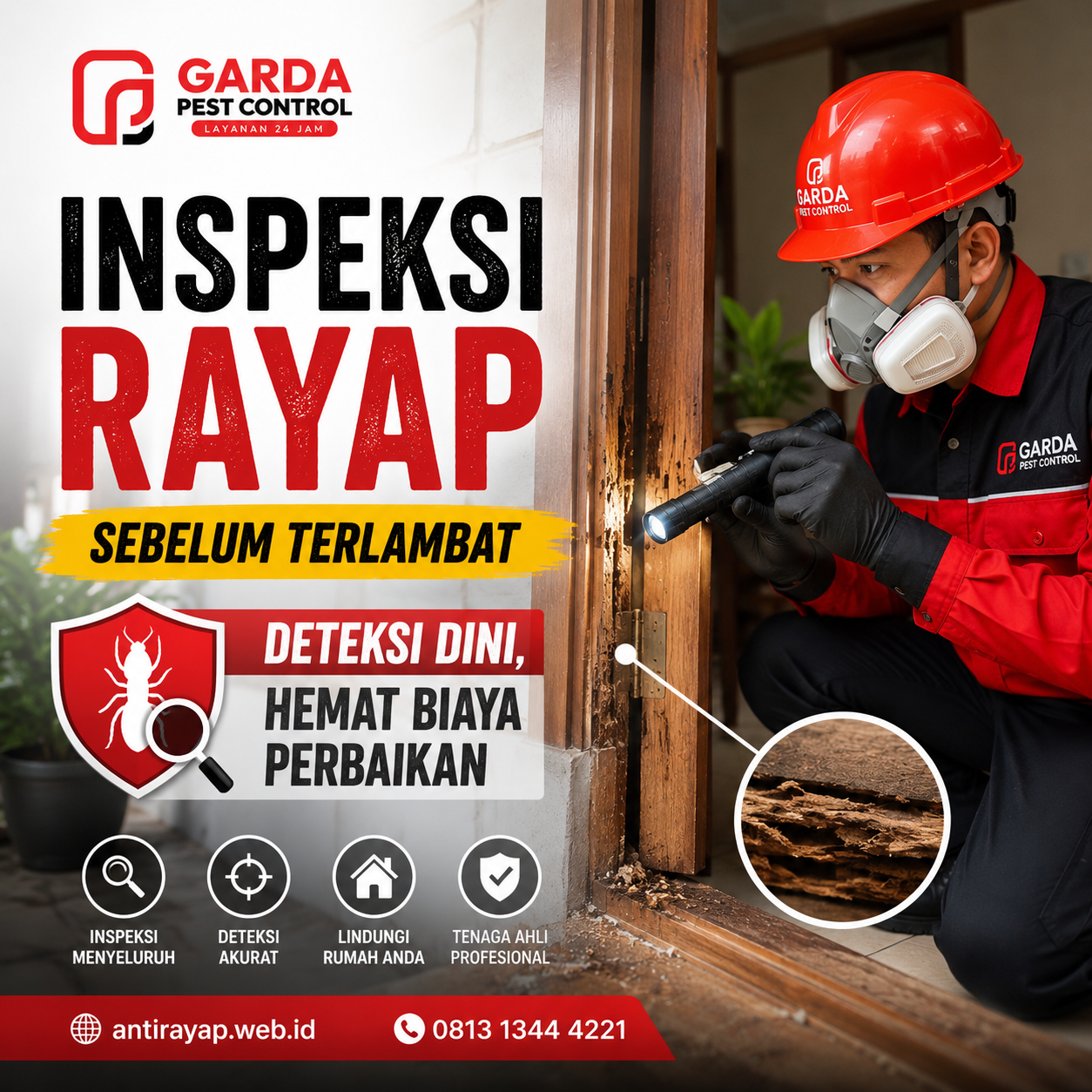 Jasa Anti Rayap Pra-konstruksi untuk Proyek Baru di Jakarta