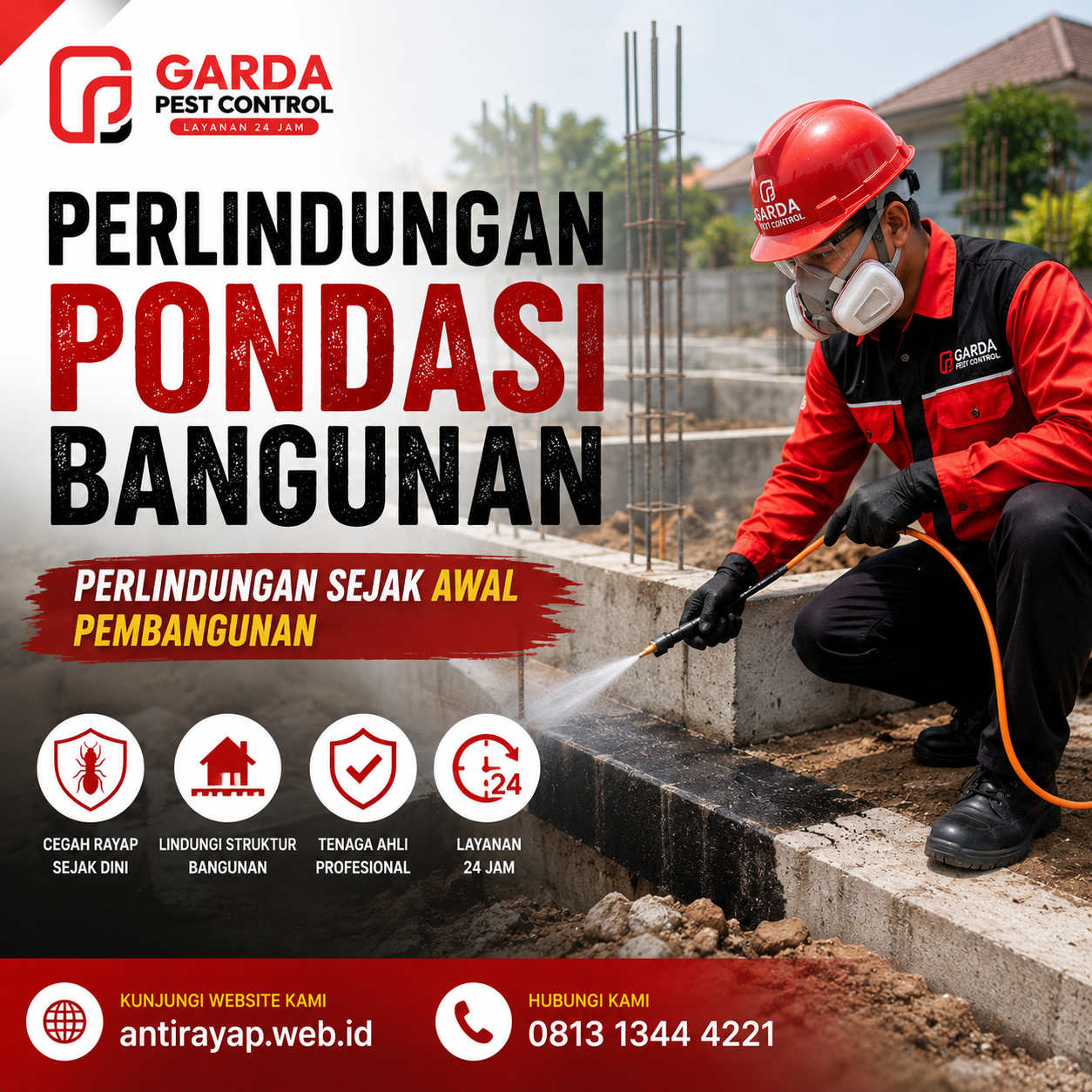 Jasa Anti Rayap di Banjarnegara No.1 Pest Control Terdekat
