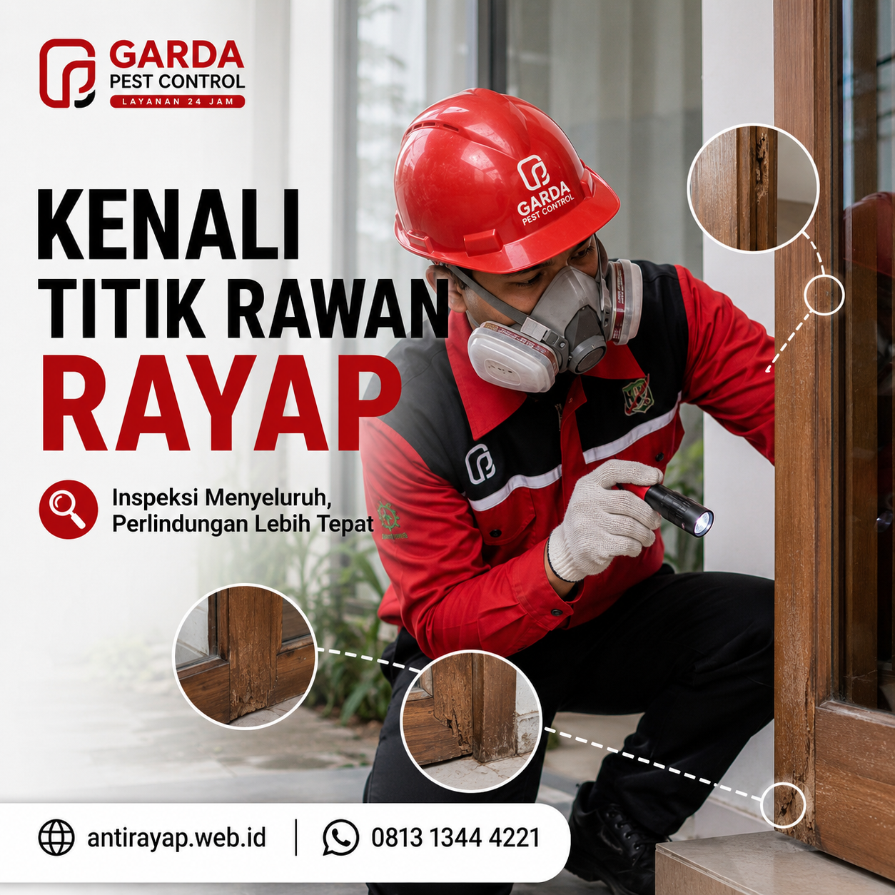 Jasa Anti Rayap untuk Pabrik dan Gudang Kudus Terpercaya